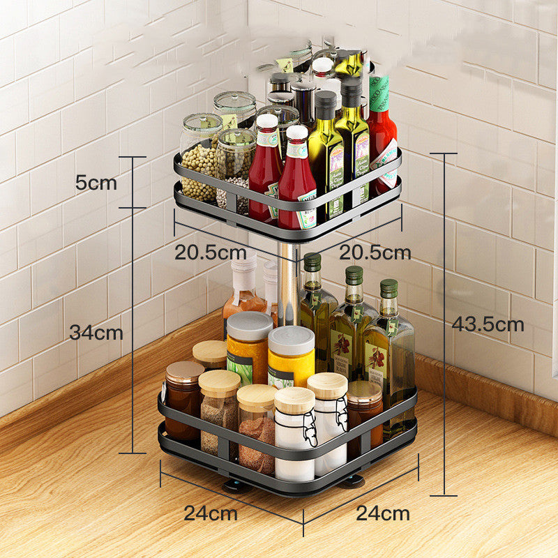 Rotating spice rack