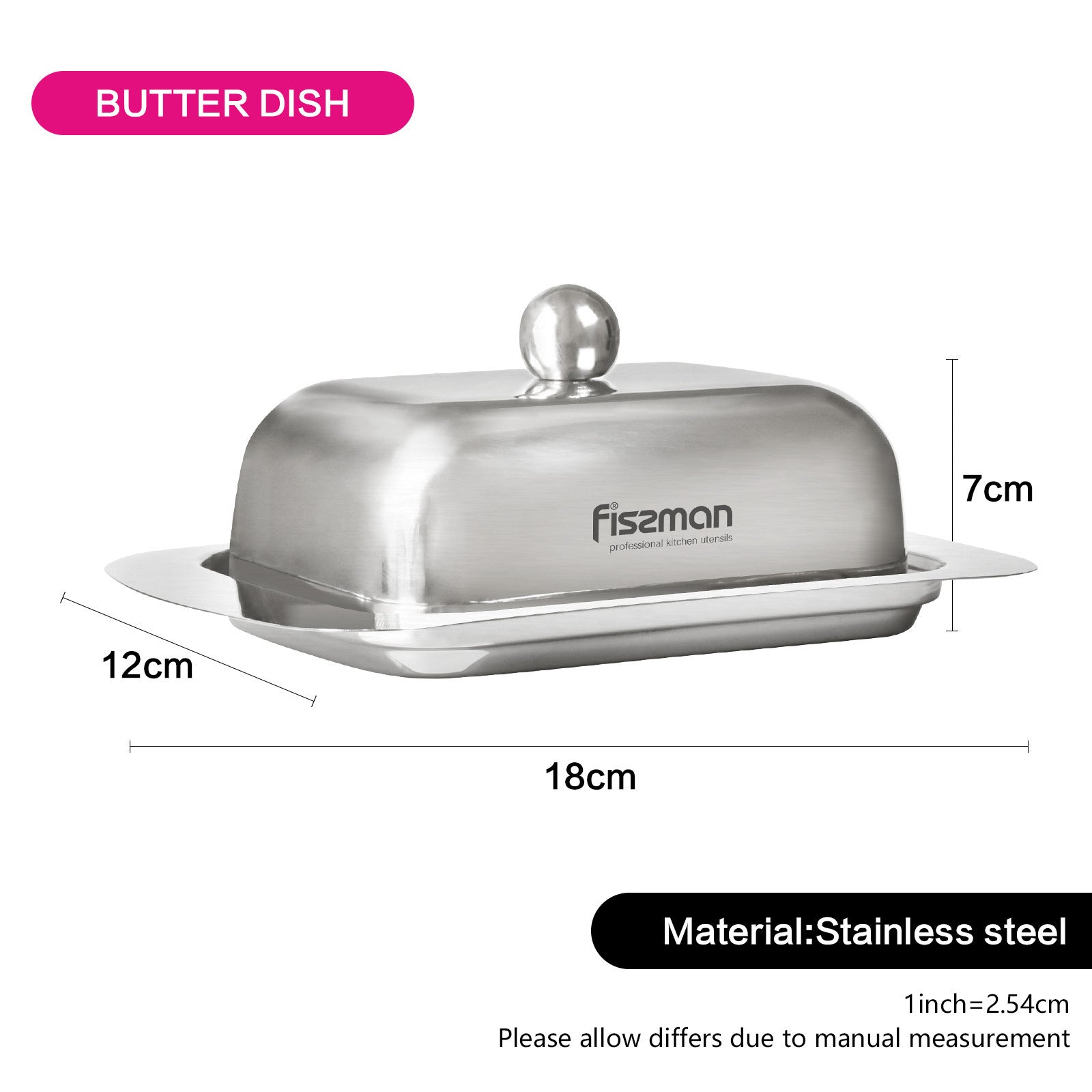 Stainless Steel 304 Kitchen Butter Storage Box