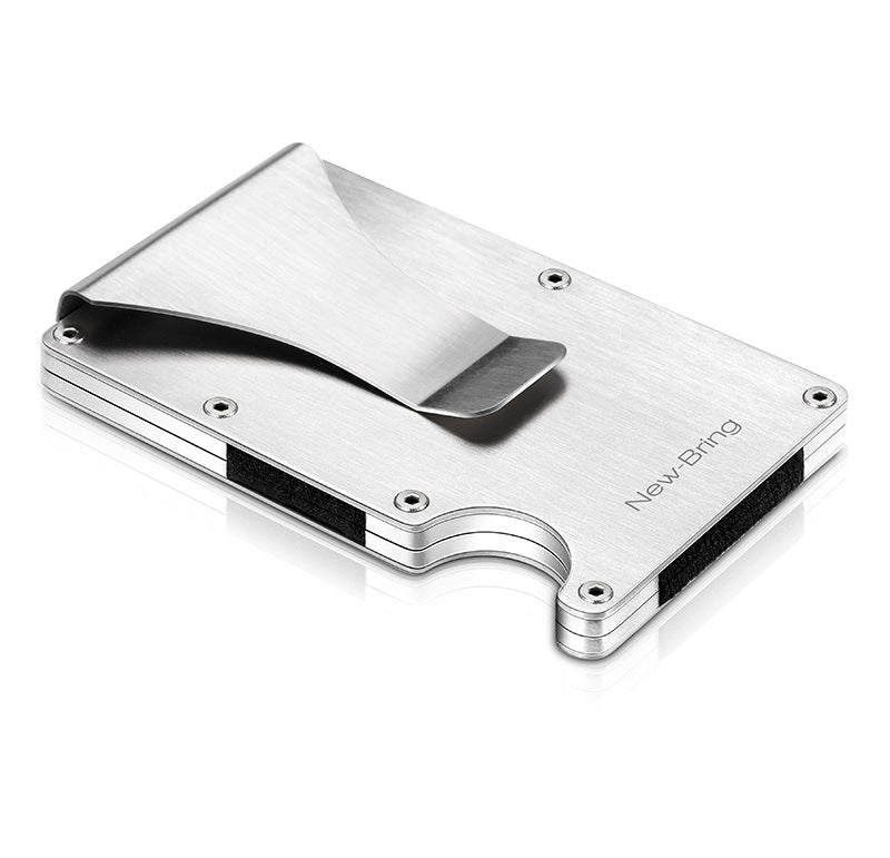 Aviation aluminum card holder