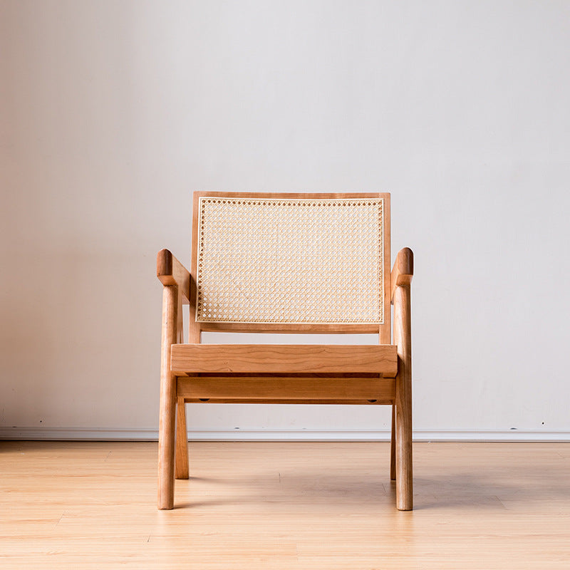 70s designer rattan chair 