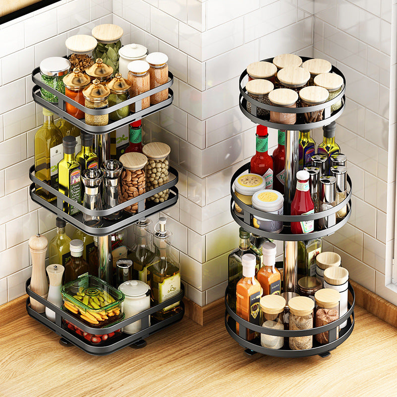 Rotating spice rack