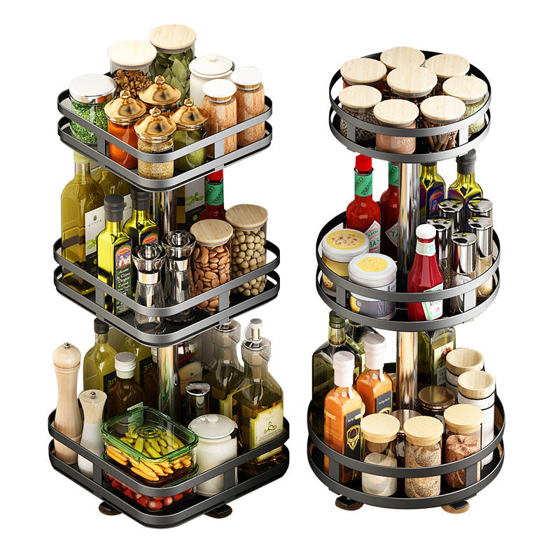 Rotating spice rack