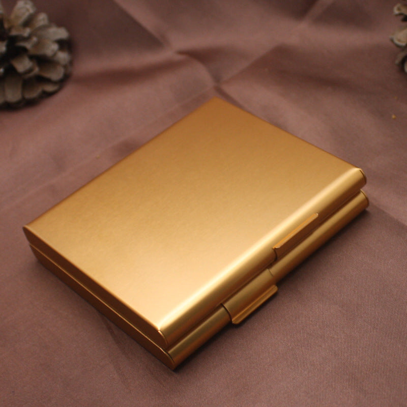 Aluminum cigarette case