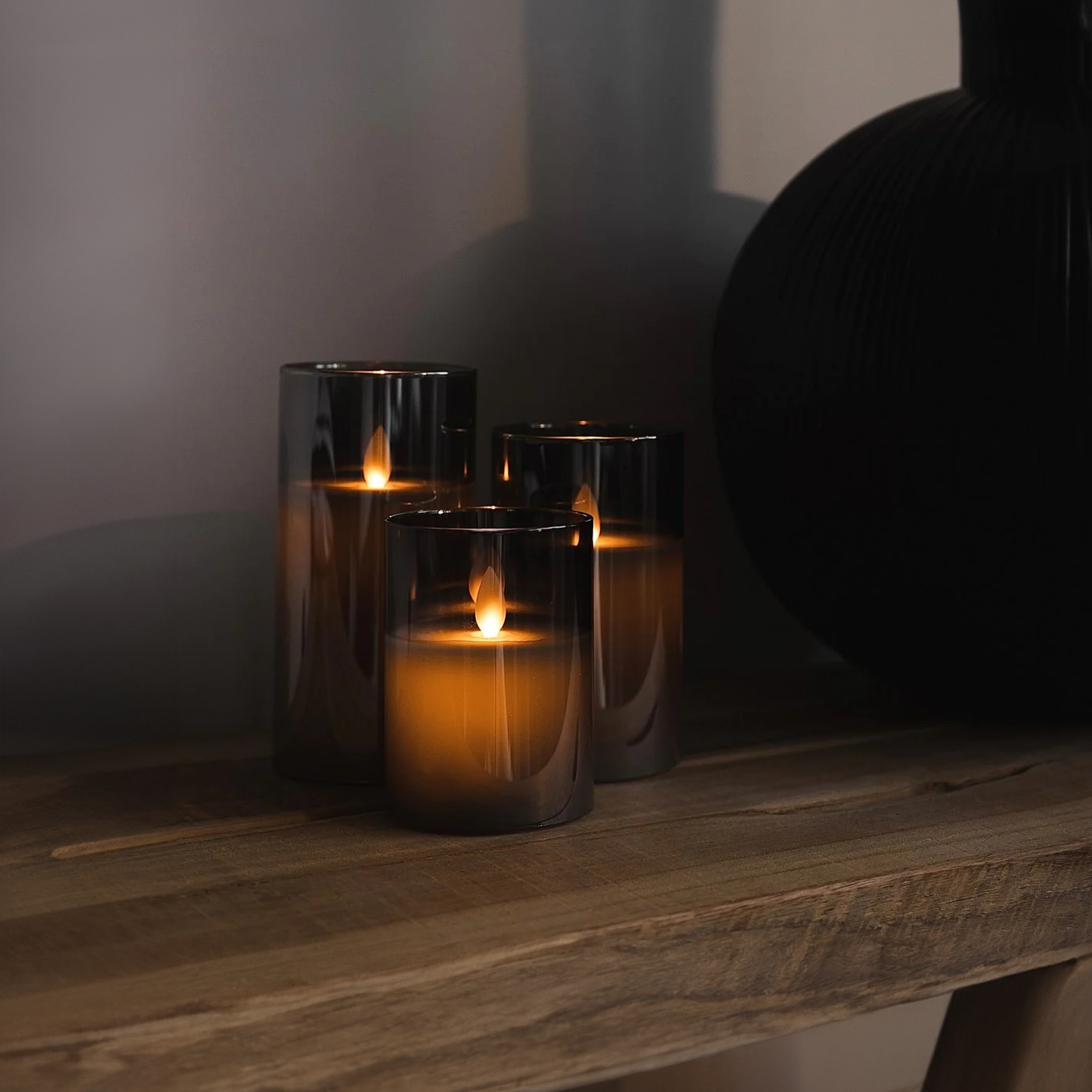 SolaraFlame™ - Electric Real Wax Candle (Set of 3)