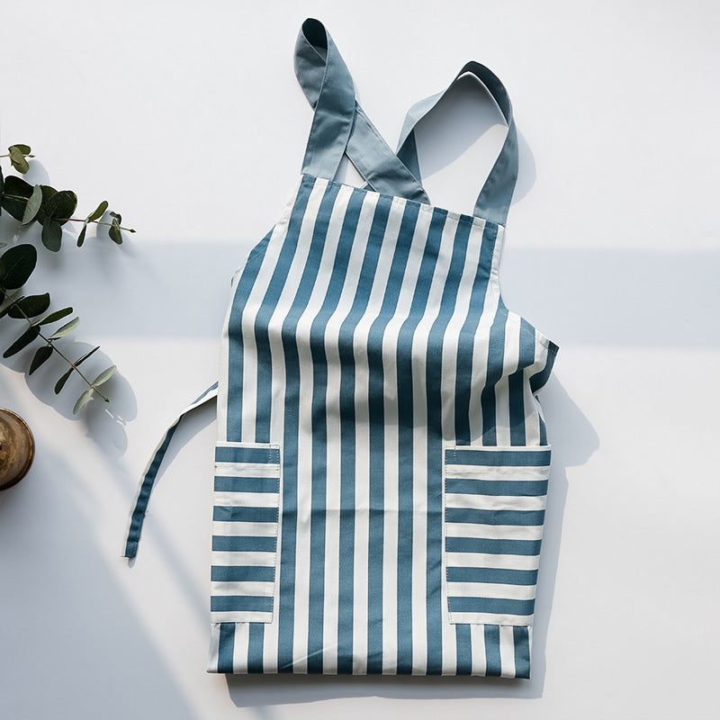 Wool cotton apron