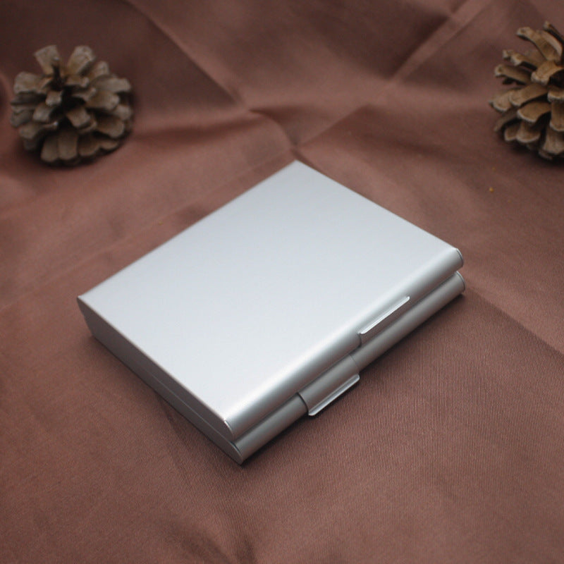 Aluminum cigarette case