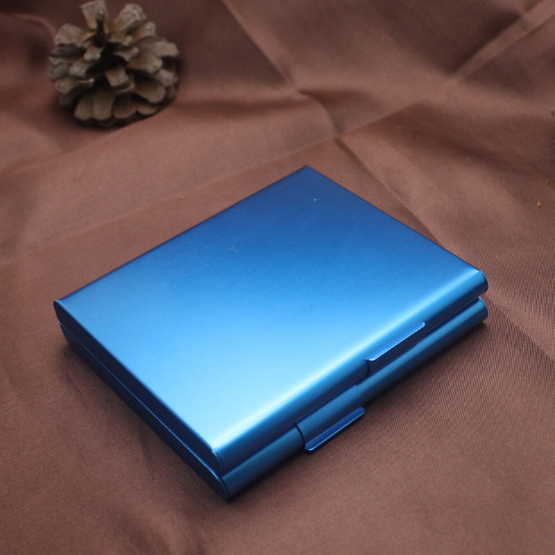 Aluminum cigarette case