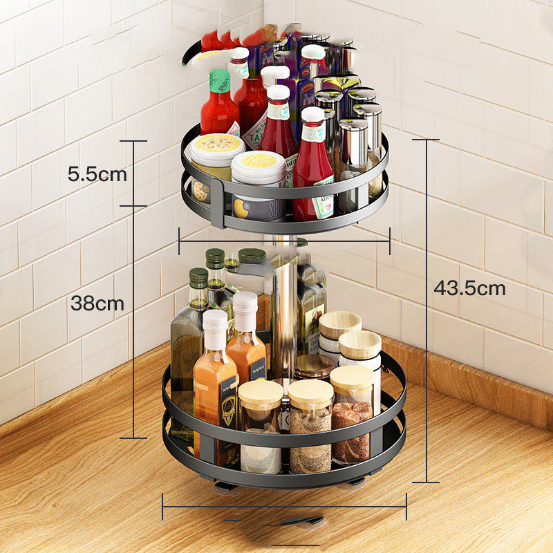 Rotating spice rack