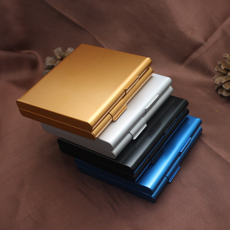 Aluminum cigarette case