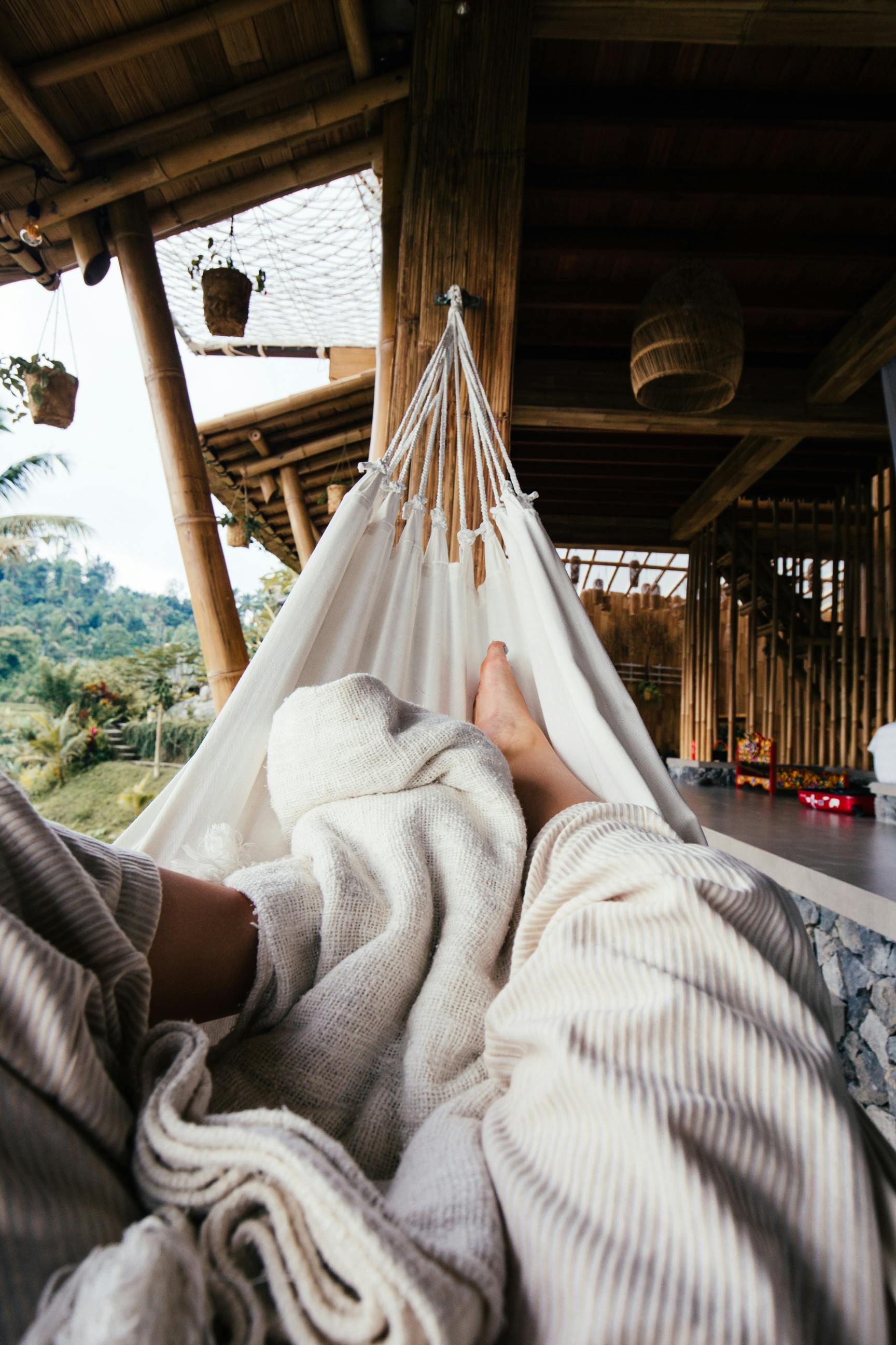 Hammock made of 100% cotton